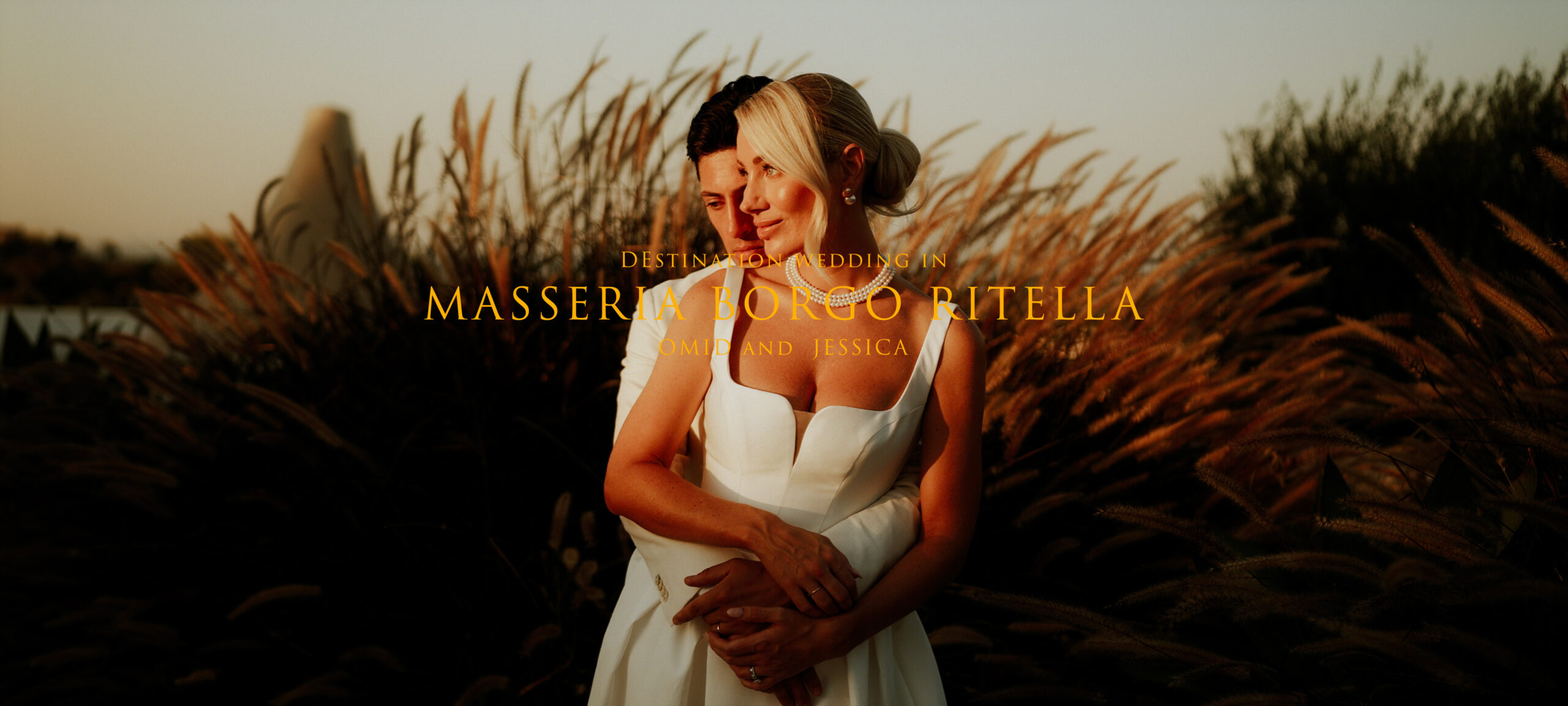 || Omid and Jessica || Destination Wedding in Puglia || Masseria Borgo Ritella